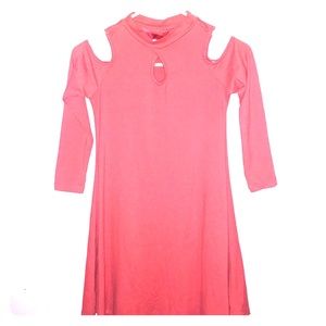 Hot pink dress